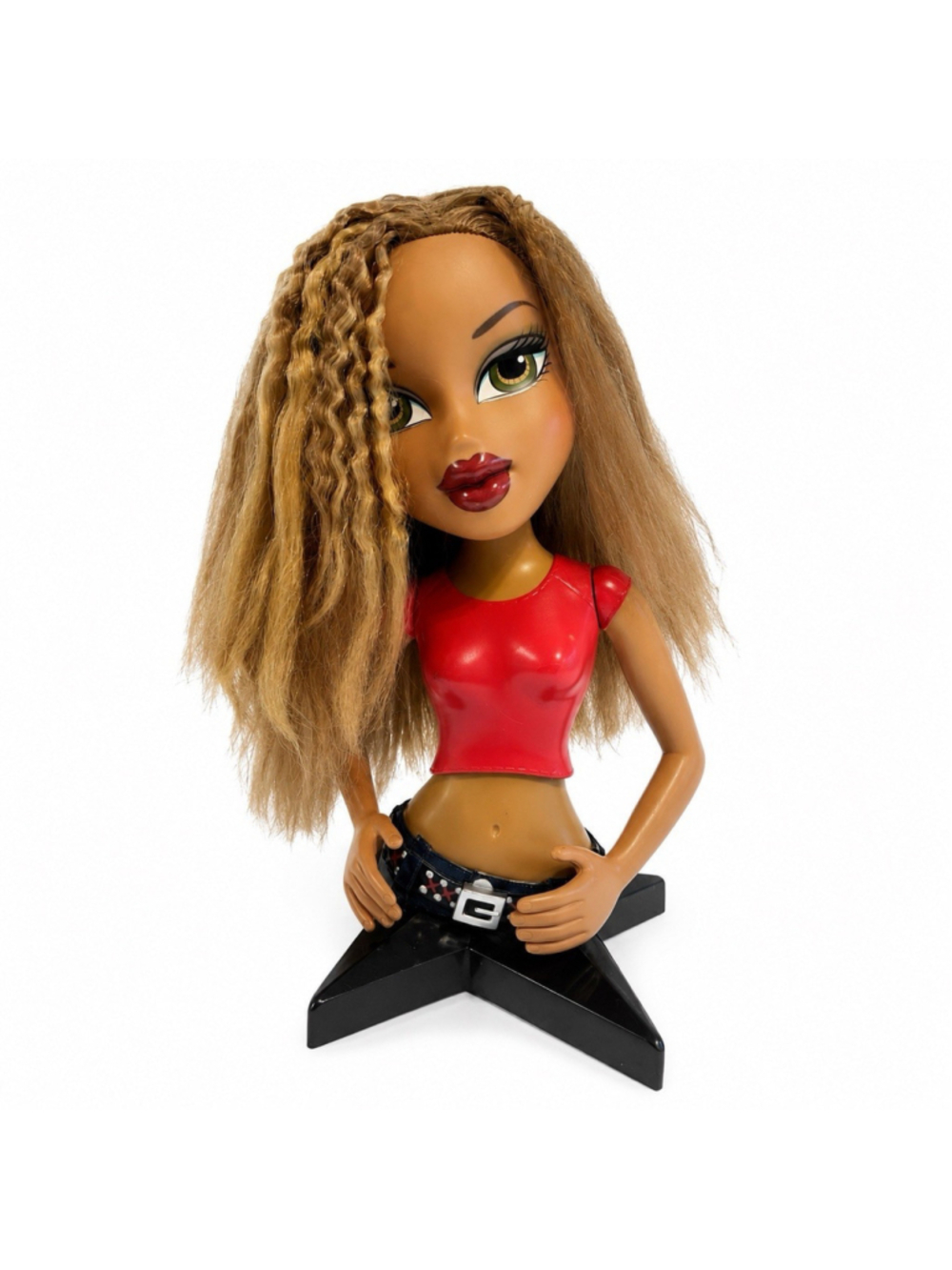Vintage MGA 2002 Bratz Rock Angelz Sasha Styling Doll Funky Fashion Rare!